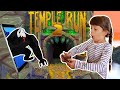 Temple Run 2 in Real Lifе| Mine Trolley Adventure| Kid Parody