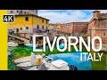 Tuscany&#39;s &#39;Little Venice&#39; | 4k Walking Tour through Livorno, Italy Cruise Port