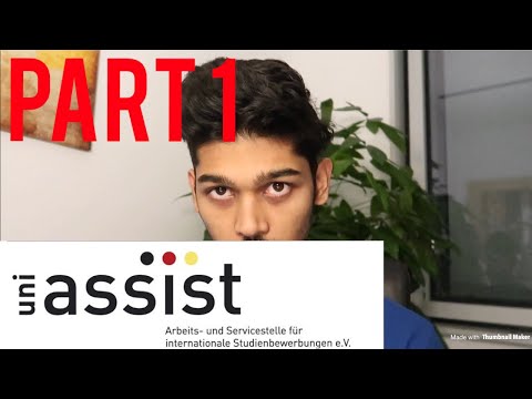 Step by Step Filing of UNI-ASSIST application for German University (PART 1)