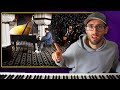 Epic anime music performed in public  pianist reacts