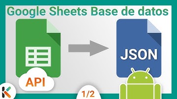 🔥 GOOGLE SHEETS como BASE de DATOS en Android [TUTORIAL][1/2]