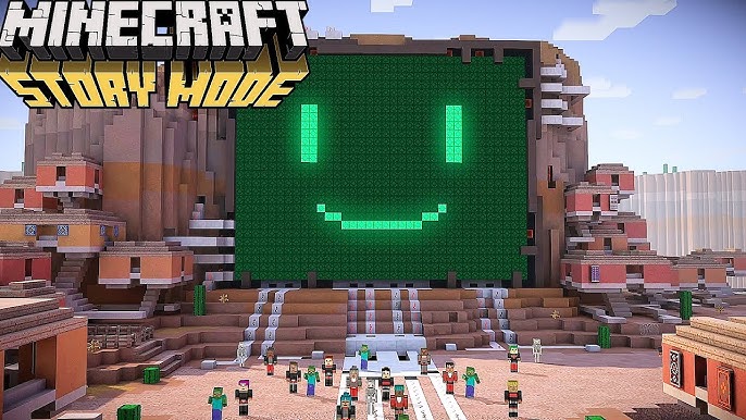 Minecraft: Story Mode Xbox One X Original vs Netflix Comparison 