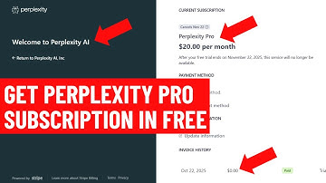 How to Get Perplexity Pro Subscription in FREE (Comet Browser)