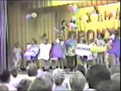 Joella Kindergarten graduation in 1983 at Harkers Island Elementary School