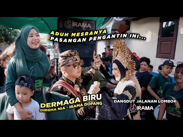 PENGANTIN JOGET MESRA DI DEPAN SOUND BIKIN NIA BAPER..!!? DERMAGA BIRU VERSI NIA DIRGHA IRAMA DOPANG class=