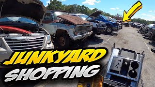 Finding Rare Mopar Vehicles & Parts at the Junkyard