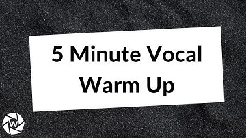5 Minute Vocal Warm Up for Worship