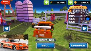 FAST AND FURIOUS cars in BLOCKY ROADS