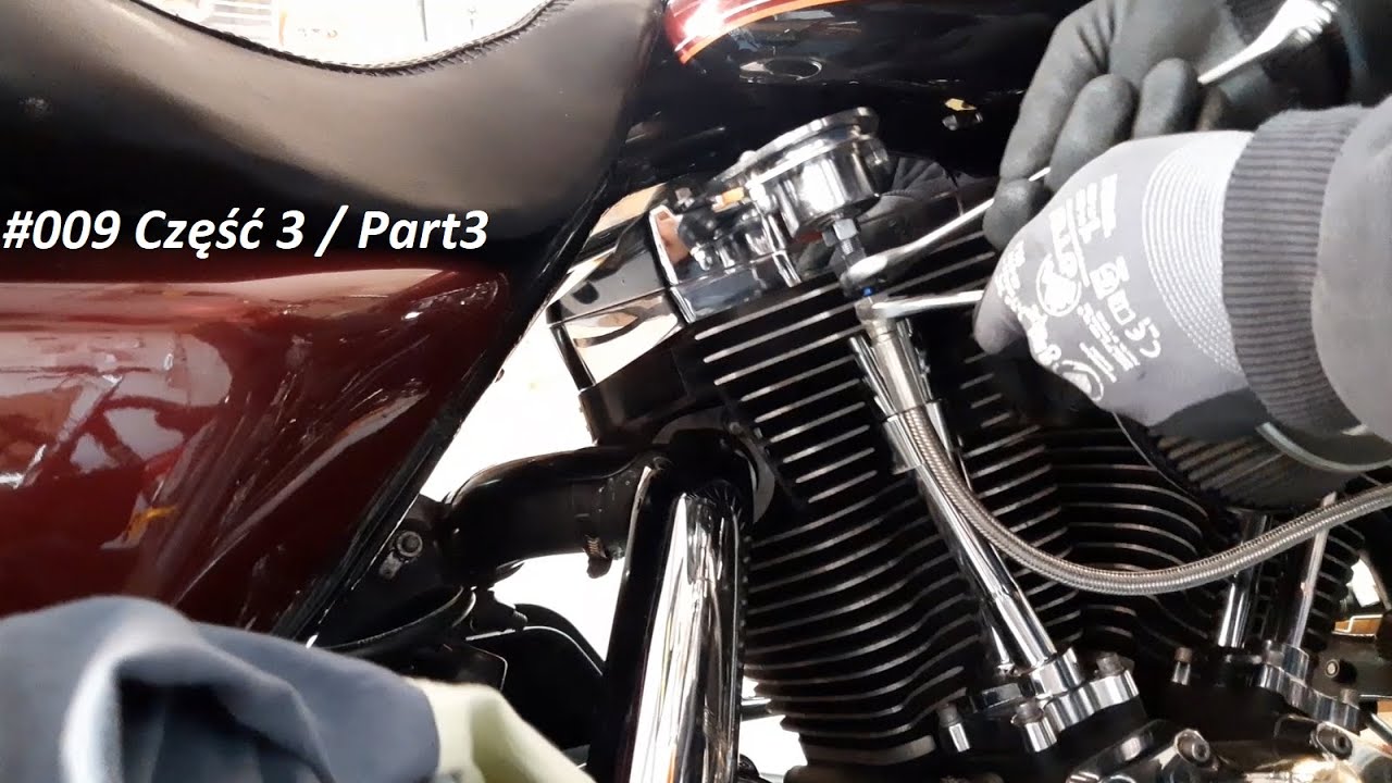 #009_Part 03 - Wskaźnik ciśnienia oleju/ Oil pressure indicator Harley Davidson Road King 2002
