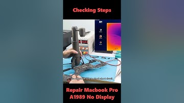 Repair Macbook Pro A1989 No Display #shorts  #knfix  #knfixcuchi