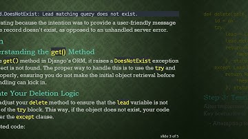 How to Handle DoesNotExist Error Gracefully in Django APIView