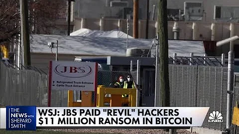JBS paid REvil hackers $11 million ransom in bitcoin: WSJ report