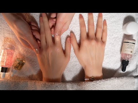 ASMR Exquisite Hand Massage and Spa - No Talking Roleplay (손 마사지)