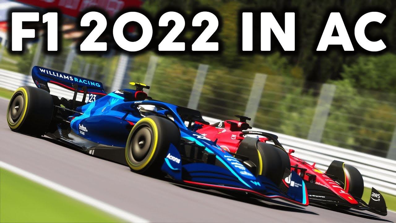 Race the 2022 Formula 1 Season Today in Assetto Corsa
