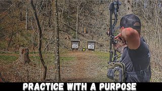 Practice With A Purpose | Archery Vlog | Bergy Bowsmith