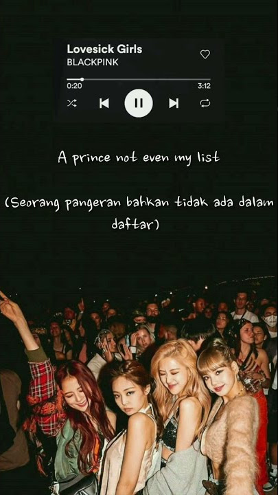 블락핑크 - Lovesick Girls (story wa) Jennie & Lisa part