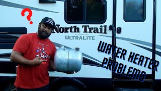 Replace  Water Heater Tank for North Trail RV plus a magic tric