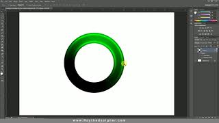 Make A Loading Circle in Adobe Photoshop With easy way