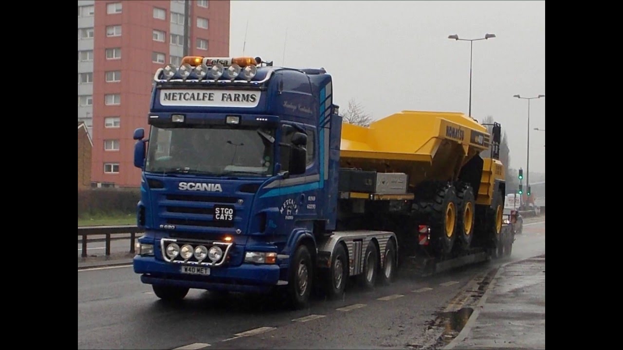  TRUCKS  LORRIES  WITH BIG LOADS YouTube