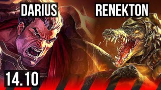 DARIUS vs RENEKTON (TOP) | 4/0/1, 1600+ games | NA Master | 14.10