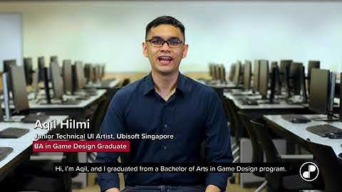 DigiPen (Singapore) Alumni Stories | Aqil Hilmi | BA in Game Design Graduate
