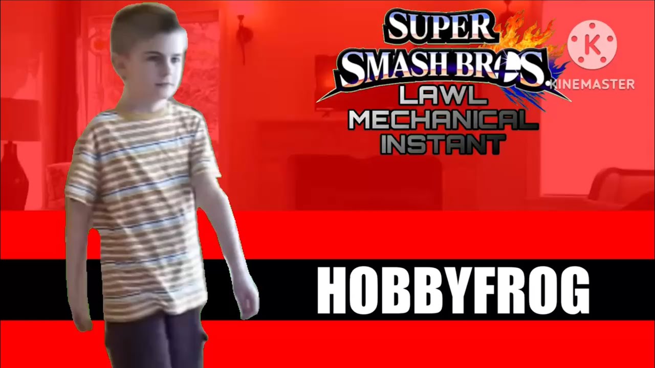 Smash bros lawl mechanical instant moveset character hobbyfrog (remake) #1