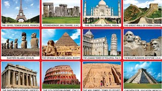 Most Beautiful Monuments In The World | 7 wonders of the world | Mysterious Monuments In The World |