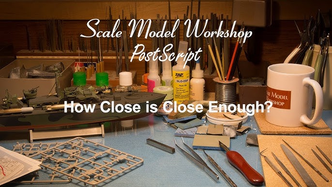 Scale modelling: how to use liquid glue! 