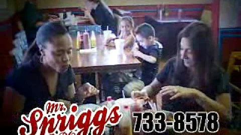 Full Length Mr. Spriggs Bar B Q commercial