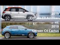 2019 Citroen C3 Aircross vs 2019 Citroen C4 Cactus (technical comparison)