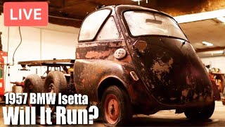 PART 2 - LIVE Will It Run 1957 BMW Isetta | Raw \& Uncut | Givin' Her A New Heart | RESTORED