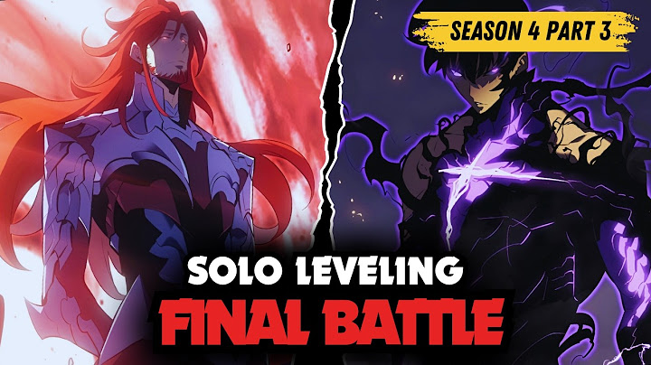 Solo Leveling Season 4 Part 3 - Final Battle Arc Explained in 85 Minutes