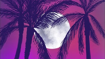 How to draw Palm trees Autodesk sketchbook