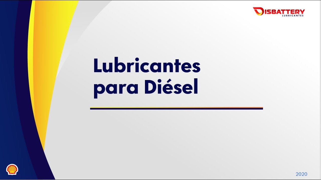 Webinar 5 Disbattery Lubricantes Lubricantes para Diésel - YouTube