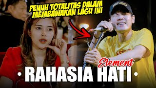 Wanita ini terpesona melihat bang Tri bernyanyi!! Rahasia Hati - Element (Live Ngamen)  Tri Suaka