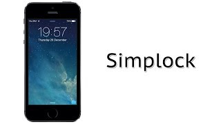 Remove The Slide to Unlock Text on iOS 7 | Simplock Cydia Tweak Review screenshot 5