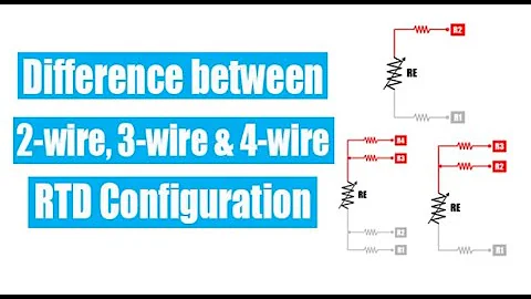 Difference Between 2 Wire 3 Wire and 4 Wire RTDs