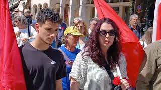 Πρωτομαγιάτικη πορεία στη Λευκάδα