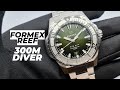 4k formex reef automatic chronometer cosc 300m diver