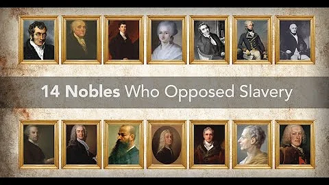 14 Nobles Who Opposed Slavery and Their Coat of Ar...