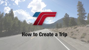 How to create a trip using TruckingOffice Pro trucking software.