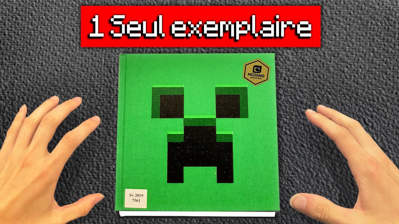 Le livre Minecraft Officiel dont personne n'a entendu parler