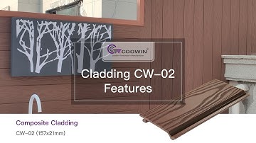 COOWIN® Composite Cladding CW-02 Features
