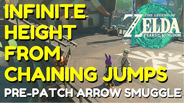 Chain JUMPS For INFINITE HEIGHT In Previous Versions (Pre 1.2.0) | Tears of the Kingdom