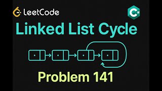 LeetCode 141: Linked List Cycle | C# Solution | Floyd&#39;s Cycle Detection Algorithm |