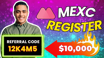 MEXC Sign Up with Referral Code "12K4M5" in 2025 | Crypto Kickstart