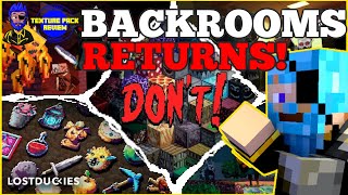 Daz Man Reviews Backrooms Resourcepack Texture Pack In Minecraft Bedrock! Texture Pack Review