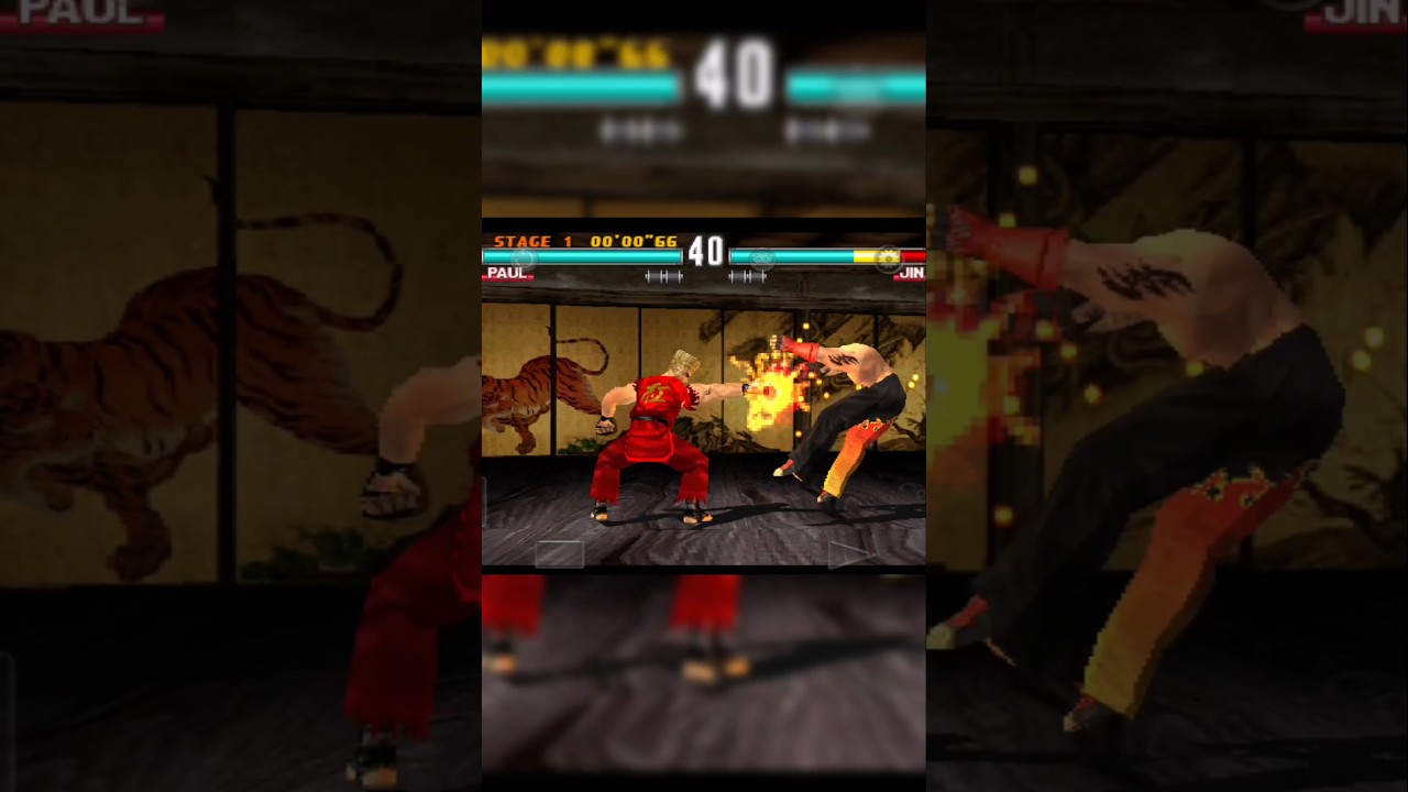 Tekken 3 Paul Powerfull punch. 