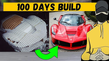 Homemade LaFerrari Kit Car With/Out CNC Machine & With/Out 3D printing