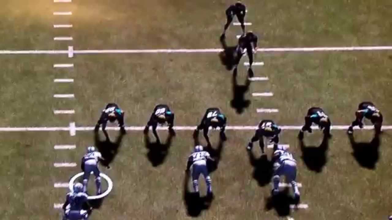 Illegal Sprint out - DE in 9 technique